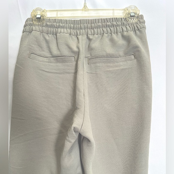H&m linen textured Jogger style trousers - Picture 7 of 8